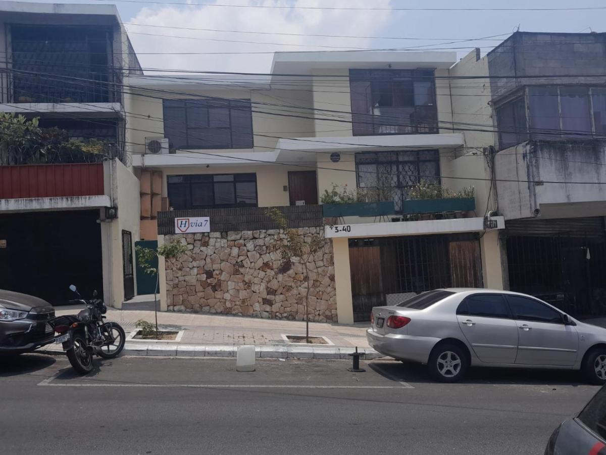 Hospedaje Via 7 Guatemala-Stad Buitenkant foto